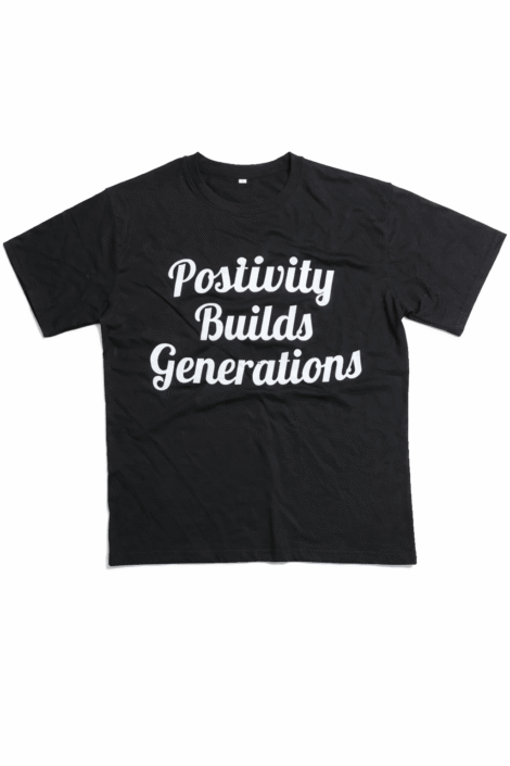 Men's XL Positivity Builds Generations T shirt